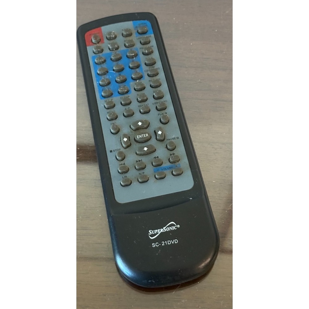 Supersonic‎ SC-31dvd Remote Control
